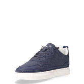Sneaker in tessuto ed ecopelle blu | Boscaini Scarpe