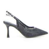Décolleté slingback a punta black - Slingback | Boscaini Scarpe