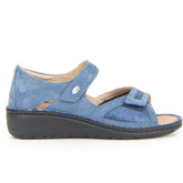 Nesi sandalo con zeppa blu - GRUNLAND | Boscaini Scarpe