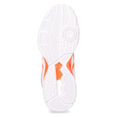 Gel Task MT 4 scarpa da pallavolo in ecopelle bianco corallo | Boscaini Scarpe