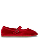 Friulana in tessuto con cinturino rosso - TOO LIKE | Boscaini Scarpe