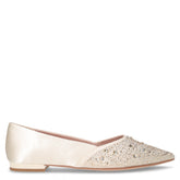 Ballerina in ecopelle perla | Boscaini Scarpe