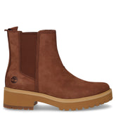 Carnaby Cool stivaletto in pelle e tessuto marrone - TIMBERLAND | Boscaini Scarpe