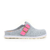 Ciabatta con plantare estraibile argento - Ciabatte Donna | Boscaini Scarpe