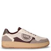 Austin Suit sneaker in pelle off white grigio borgogna | Boscaini Scarpe