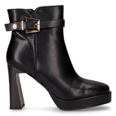 Tronchetto in ecopelle nero | Boscaini Scarpe