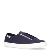 Sneaker in tessuto navy bianco - Mid Season Sale Sneakers Uomo | Boscaini Scarpe
