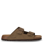 Bobo ciabatta in pelle oliva - GRUNLAND | Boscaini Scarpe