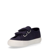 Sneaker con strappi da bambino navy white | Boscaini Scarpe