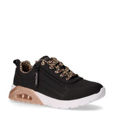 Uno Lite 2.0 sneaker in ecopelle ragazza nero | Boscaini Scarpe