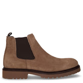 Stivaletto beatles in pelle taupe - EXTON UOMO | Boscaini Scarpe