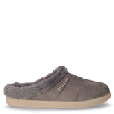Ciabatta in tessuto grigio argento | Boscaini Scarpe