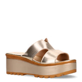 Ciabatta con zeppa oro - ANDREA PIERAGO | Boscaini Scarpe