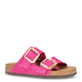 Ciabatta in pelle fuxia | Boscaini Scarpe