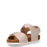 Sandalo in ecopelle bambina oro | Boscaini Scarpe