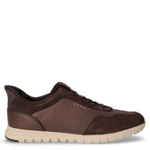 Flextridezero Plus sneaker in pelle cioccolato | Boscaini Scarpe