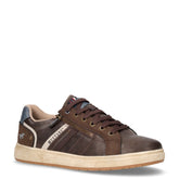 Sneaker in ecopelle mokka - Sneakers Uomo | Boscaini Scarpe