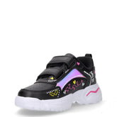 Sneaker in ecopelle bambina nero | Boscaini Scarpe