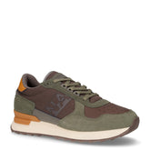 Stab sneaker in pelle scamosciata verde - Scarpe Uomo | Boscaini Scarpe