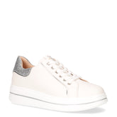 Sneaker con platform in ecopelle bianco - Sneakers Donna | Boscaini Scarpe