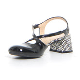 Décolleté slingback nero | Boscaini Scarpe