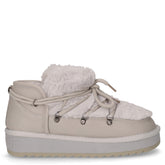 Nordic TRK Fur Low stivaletto caldo in ecopelle grigio chiaro - D.FRANKLIN | Boscaini Scarpe