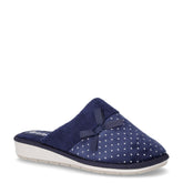 Ciabatta in tessuto blu - Ciabatte Donna | Boscaini Scarpe