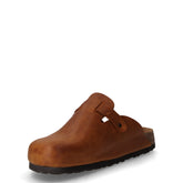 Ciabatta in pelle cuoio rustic | Boscaini Scarpe