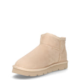 Chab stivaletto caldo in tessuto beige | Boscaini Scarpe