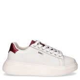 Babol 01 sneaker in pelle bianco rosso\r\n - LIU-JO | Boscaini Scarpe