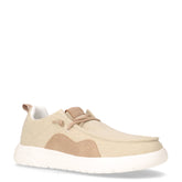 Stringata casual in tessuto sabbia - CANGURO UOMO | Boscaini Scarpe