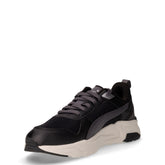 Trinity 2 LT sneaker in tessuto ed ecopelle nero grigio | Boscaini Scarpe