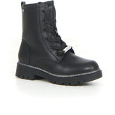 Anfibio con zip bambina black - Anfibi Bambina | Boscaini Scarpe