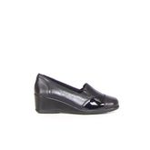 Mocassino con zeppa nero - Mid Season Sale Mocassini Donna | Boscaini Scarpe
