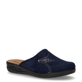 Ciabatta in tessuto blu - Ciabatte Donna | Boscaini Scarpe