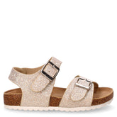 Sandalo in ecopelle bambina oro | Boscaini Scarpe