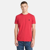 OYSTER RIVER CHEST LOGO SS TEE t-shirt girocollo in cotone rosso - Abbigliamento Uomo | Boscaini Scarpe