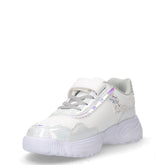 Sneaker bambina in ecopelle bianco | Boscaini Scarpe