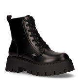 Aspen lice up anfibio con platform in ecopelle nero - BUFFALO | Boscaini Scarpe
