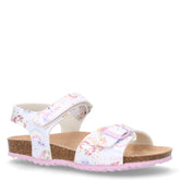 Adriel sandalo in ecopelle bambina cristallo rosa - Sandali Bambina | Boscaini Scarpe