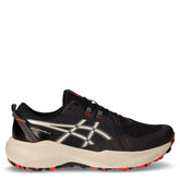 Gel Venture scarpa da trail running in tessuto tecnico nero polvere | Boscaini Scarpe