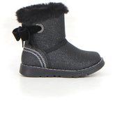Ankle boot frutta black glitter - Stivaletti Bambina | Boscaini Scarpe