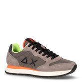 Tom Fluo sneaker in pelle e tessuto inchiostro | Boscaini Scarpe
