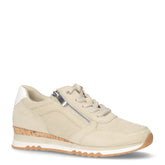 Sneaker in tessuto ed ecopelle matcha - Sneakers Donna | Boscaini Scarpe