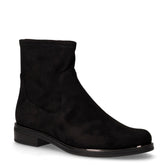 Stivaletto in tessuto con zip nero | Boscaini Scarpe