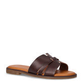 Ciabatta in ecopelle marrone | Boscaini Scarpe