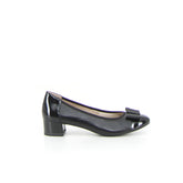 Décolleté con fiocco black combo - Decollete | Boscaini Scarpe