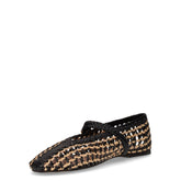 Ballerina traforata black goat | Boscaini Scarpe