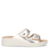 Dida ciabatta in ecopelle platino - GRUNLAND | Boscaini Scarpe