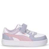 Caven 2.0 Block sneaker bambina in ecopelle bianco rosa lilla | Boscaini Scarpe